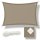 hanSe® Marken Sonnensegel 100% Polyester Rechteck 2x4 m Taupe