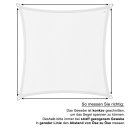 hanSe® Marken Sonnensegel 100% Polyester Quadrat 2x2 m Graphit