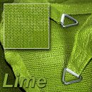 hanSe® Marken Sonnensegel Quadrat 2x2 m Limegrün